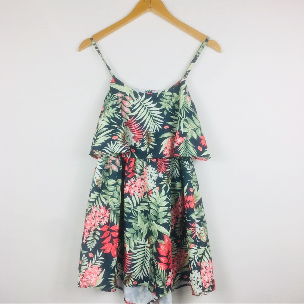 Elodie Spring Hawaiian Theme Romper